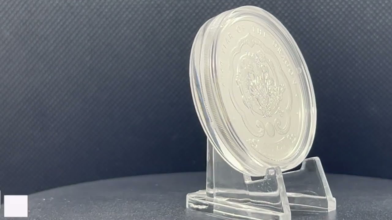 2024年 サモア 「干支 十二支・辰年 龍年」 純銀 1オンス 銀貨 2024年 (新品) ブータン王国「干支 十二支・辰年 龍年」純銀 1オンス